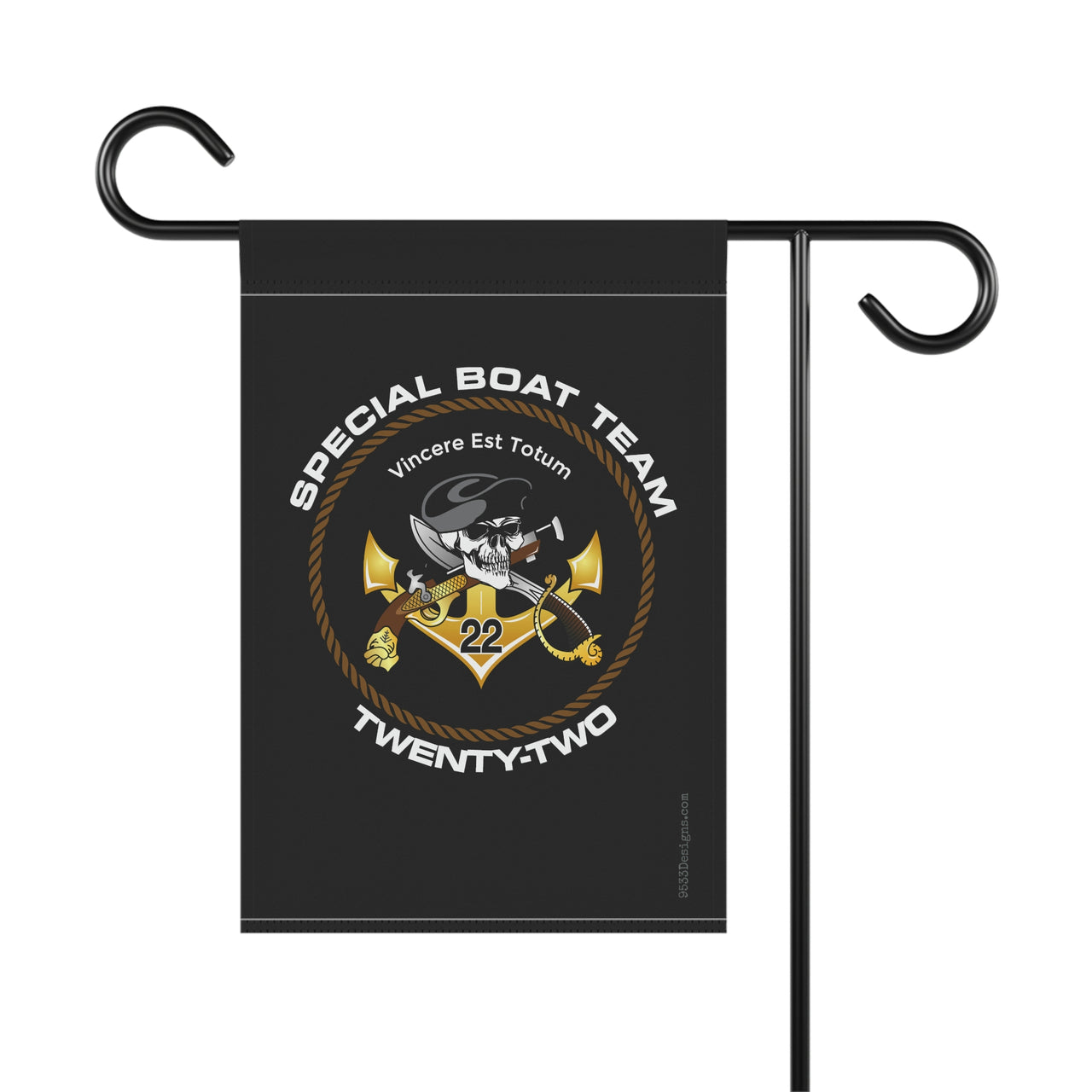 Garden Flag - SBT 22 v1 (Black)