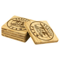 Thumbnail for Special Boat Team 12, SBT 12 v1, SWCC, Special Warfare Combatant Craft Crewmen Bamboo Coasters
