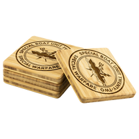 Thumbnail for Special Boat Unit 22, SBU 22 v2, SWCC, Special Warfare Combatant Craft Crewmen Bamboo Coasters