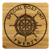 Thumbnail for Special Boat Unit 20, SBU 20, SWCC, Special Warfare Combatant Craft Crewmen Bamboo Coasters